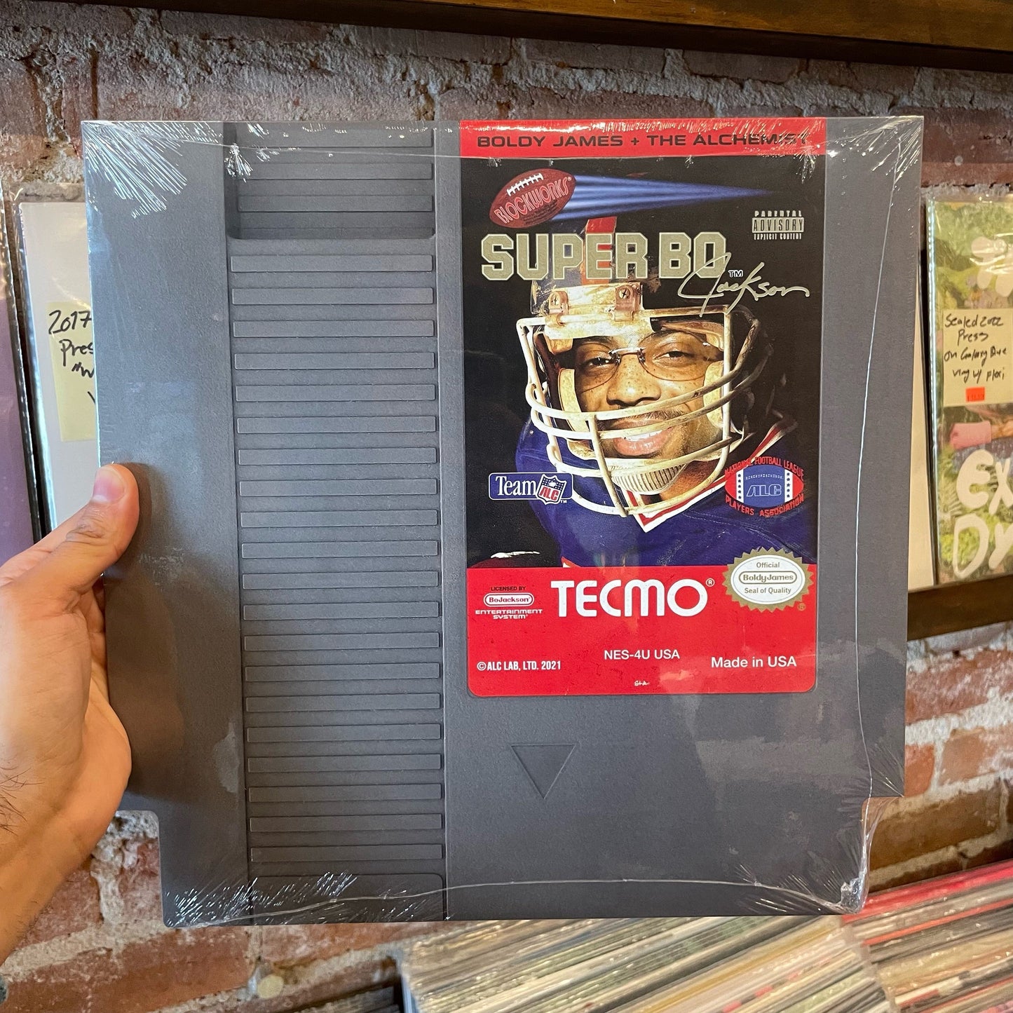 Boldy James + The Alchemist - Super Tecmo Bo (LP, Album)