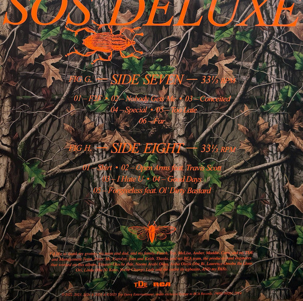 SZA (2) - SOS Deluxe Lana (4xLP, Album, Dlx, Gre)