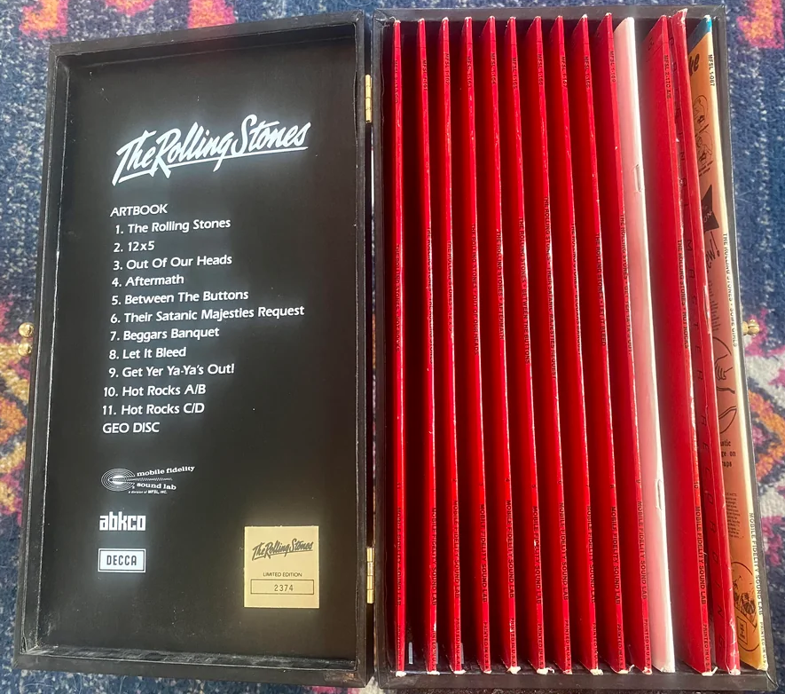 The Rolling Stones - The Rolling Stones (11xLP, Album, Comp, Ltd, RM + Box, Comp, Ltd, Num)