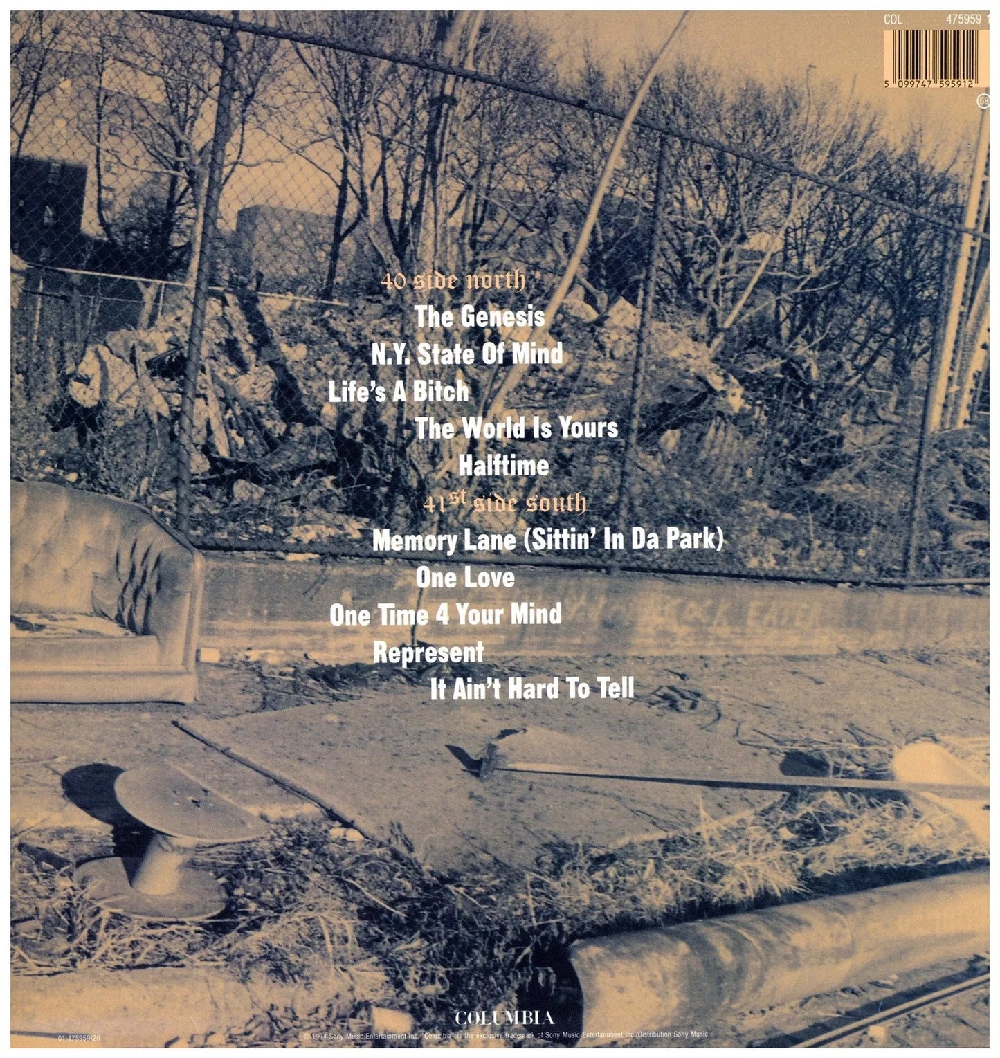 Nas - Illmatic (LP, Album)