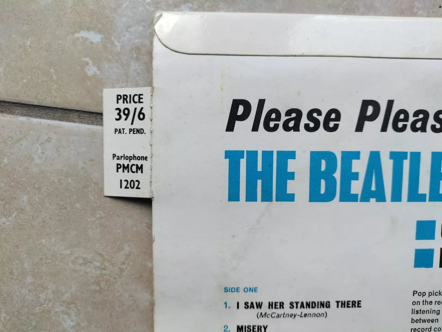 The Beatles - Please Please Me (LP, Album, Mono, Gol)