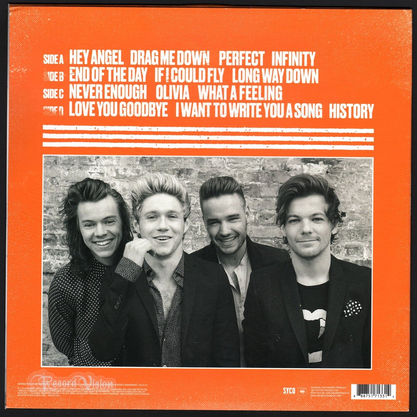 One Direction - Made In The A.M. (2xLP, Album, Dlx, Ltd, RE, Blu)