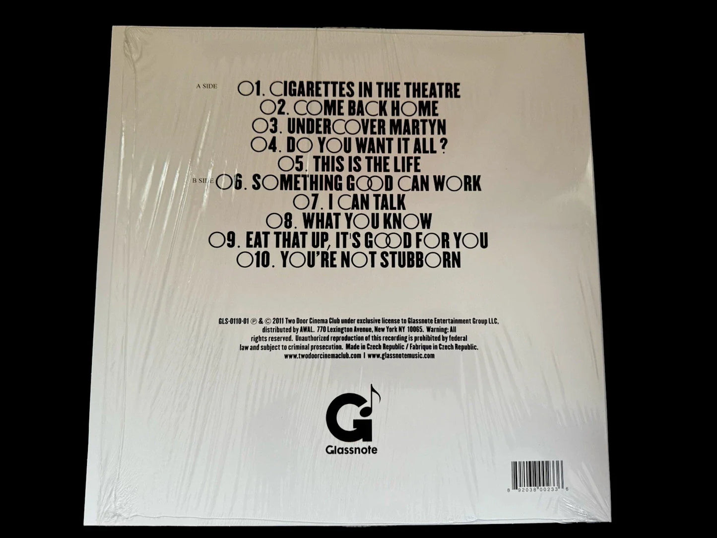 Two Door Cinema Club - Tourist History (LP, RE, RM)