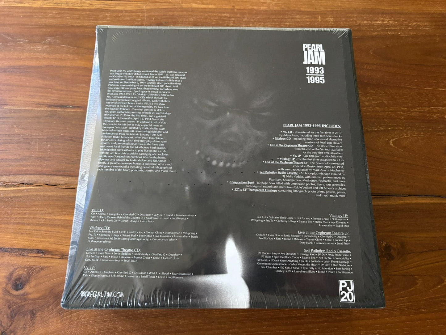 Pearl Jam - Vs. / Vitalogy (LP, Album, RE, RM + 2xLP, Album, RE, RM + 2xLP, Al)