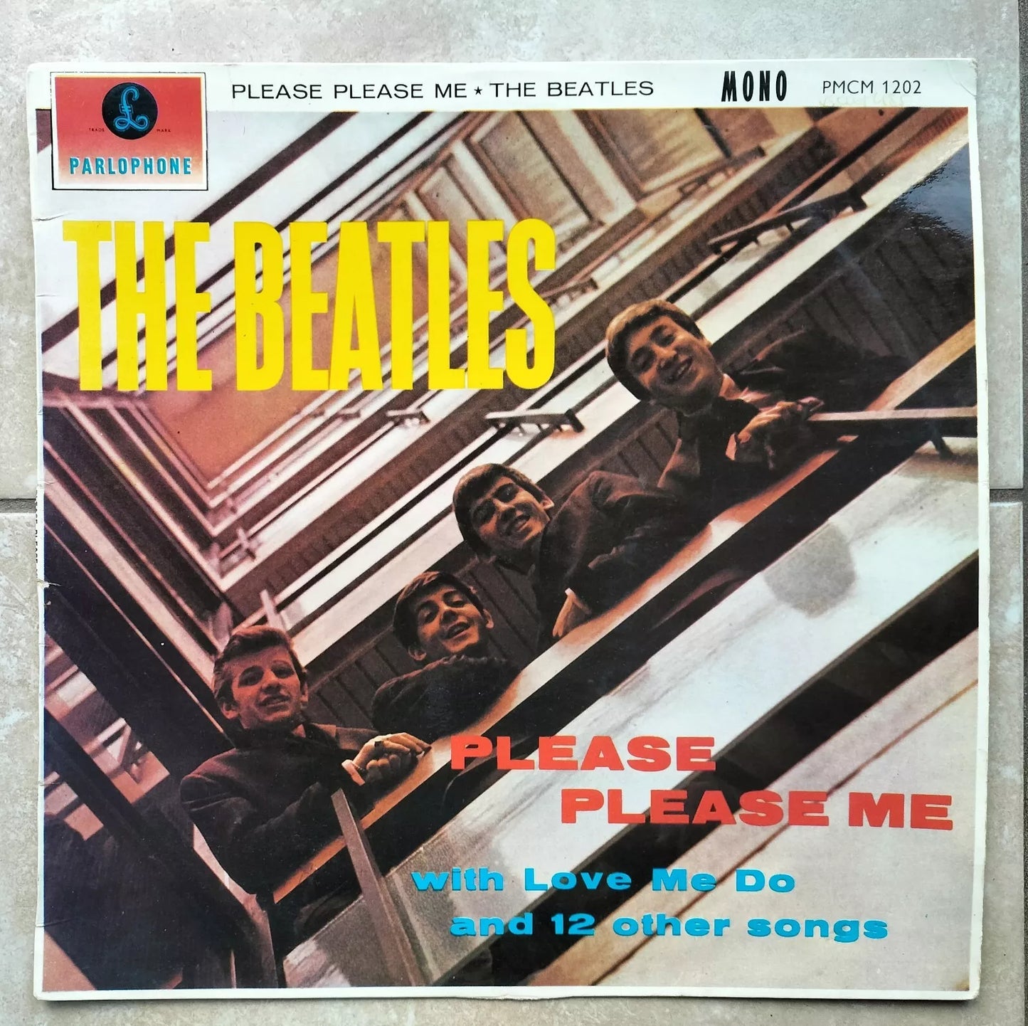 The Beatles - Please Please Me (LP, Album, Mono, Gol)