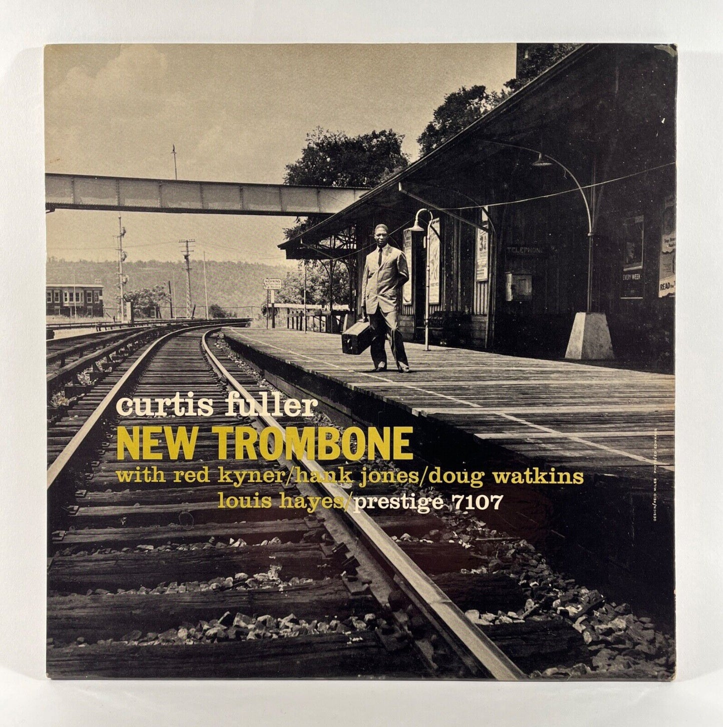 Curtis Fuller - New Trombone (LP, Album, Mono)