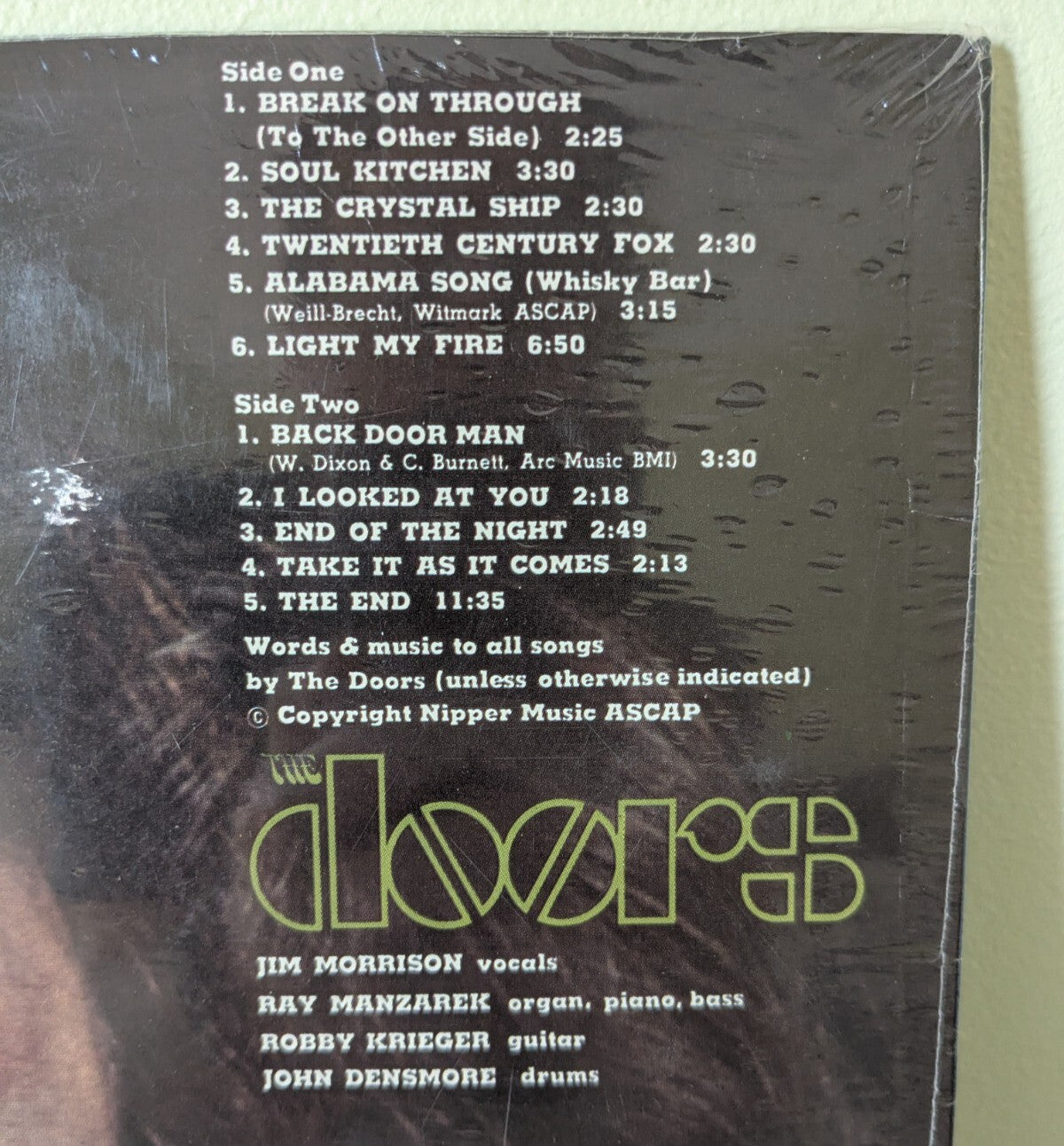 The Doors - The Doors (LP, Album, Mono)