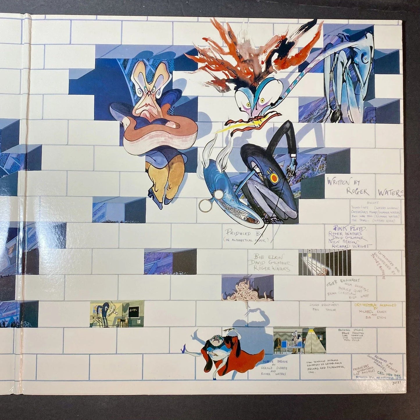 Pink Floyd - The Wall (2xLP, Album, Promo)