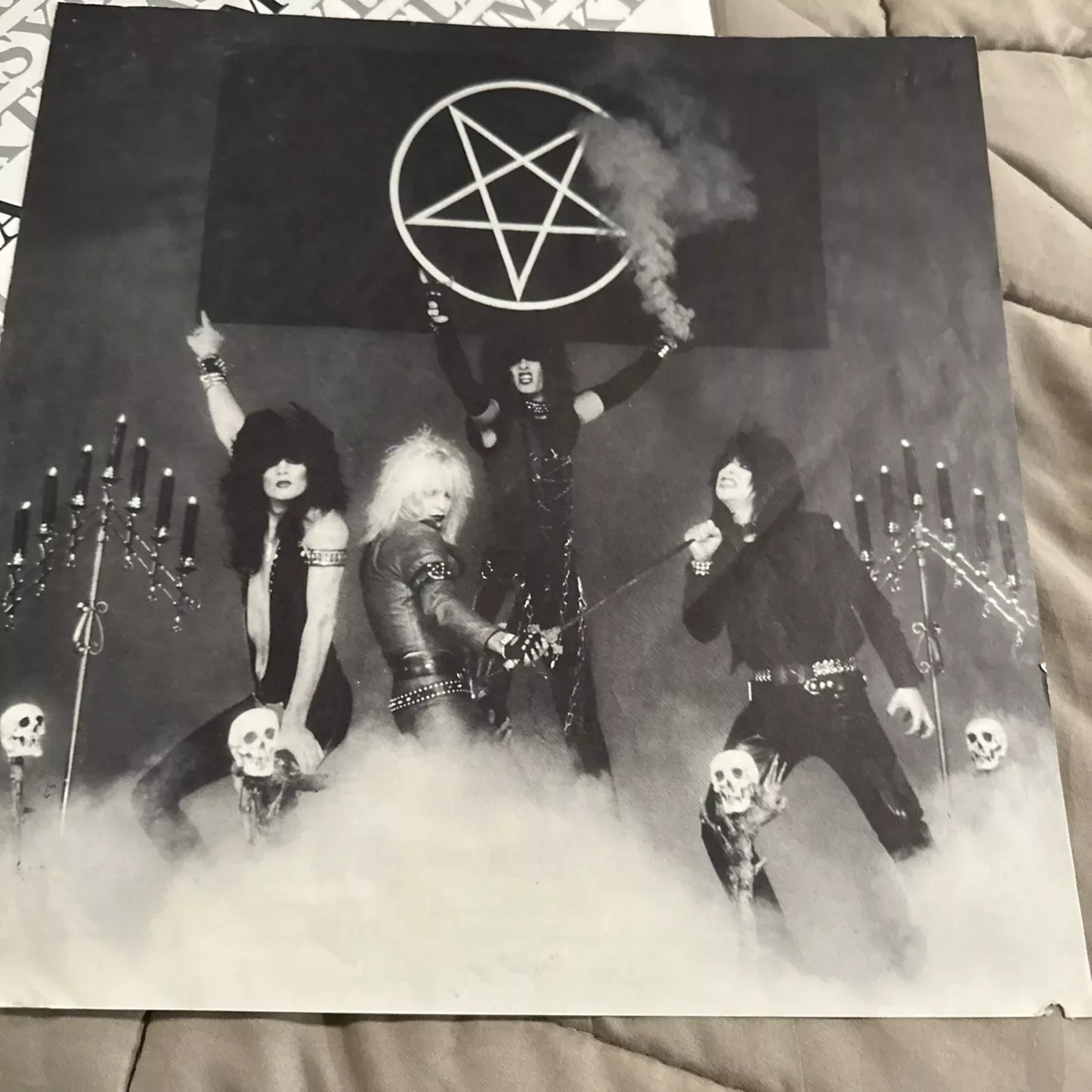 Mötley Crüe - Too Fast For Love (LP, Album, RP, 3rd)