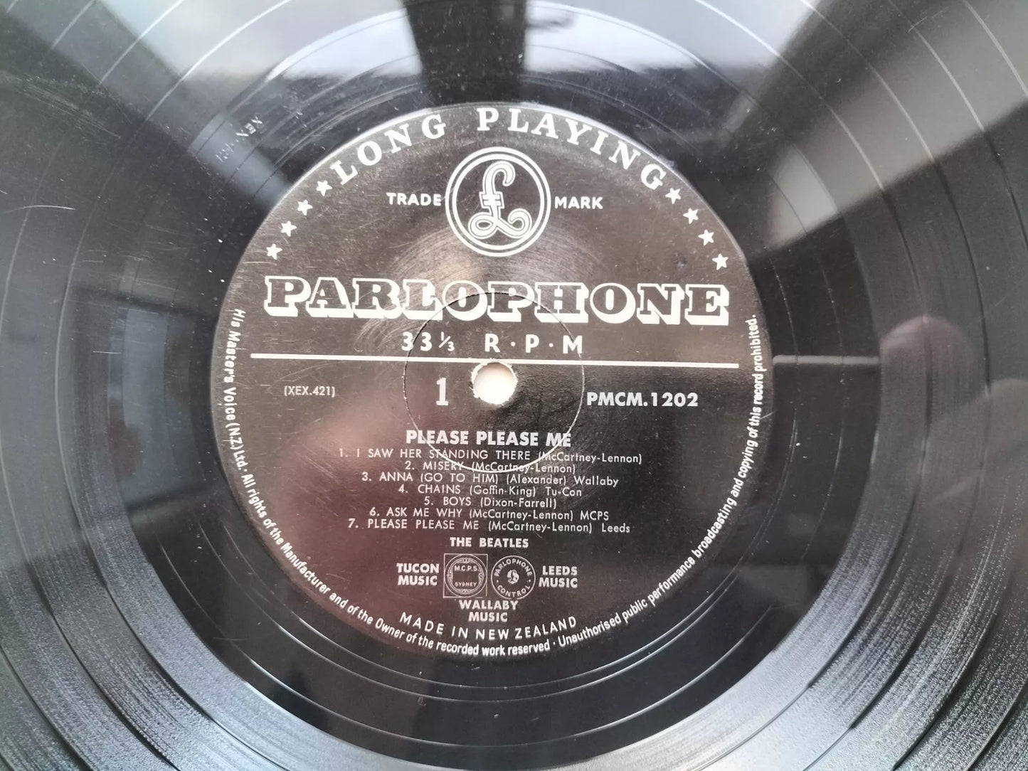 The Beatles - Please Please Me (LP, Album, Mono, Gol)