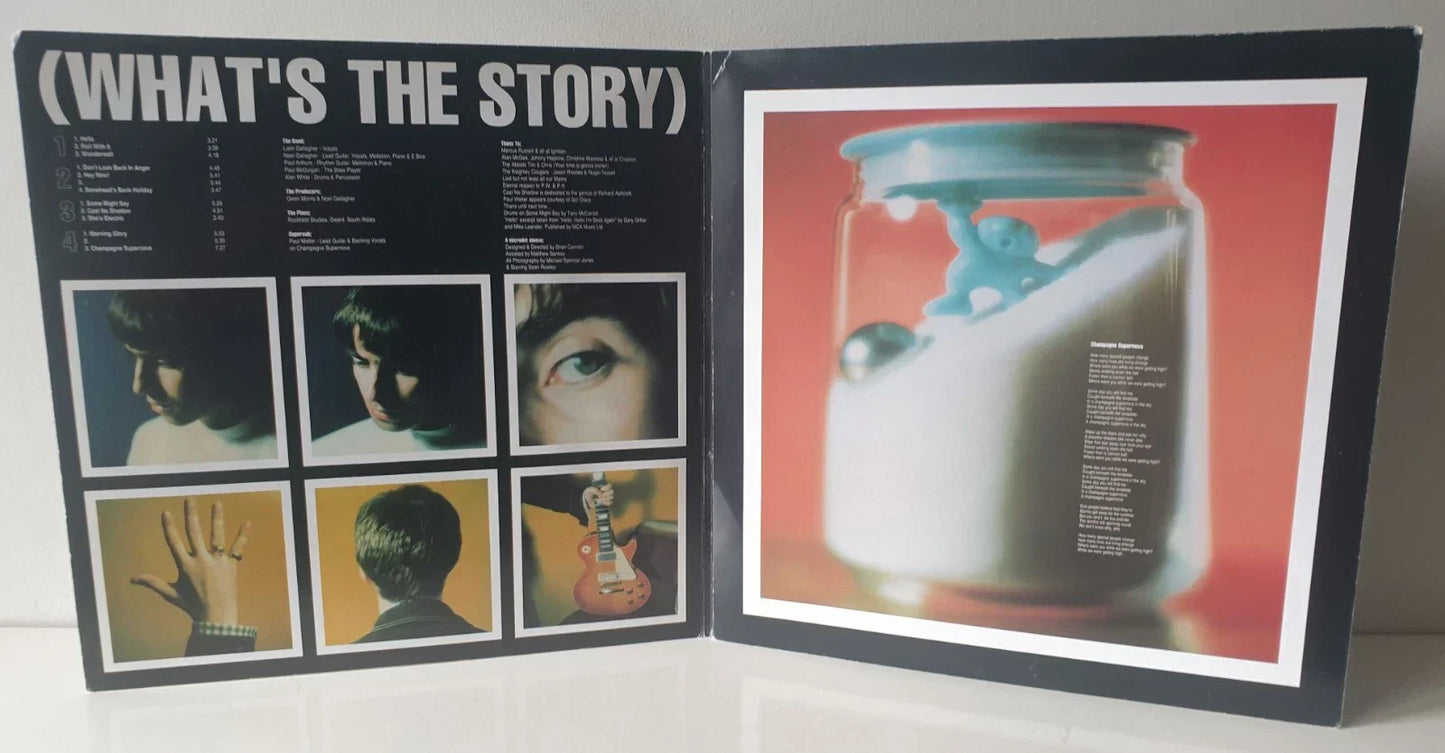 Oasis (2) - (What's The Story) Morning Glory? (2xLP, Album, Dam)