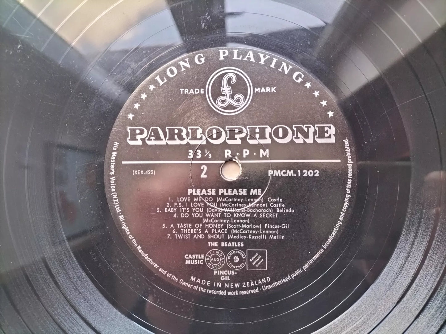 The Beatles - Please Please Me (LP, Album, Mono, Gol)