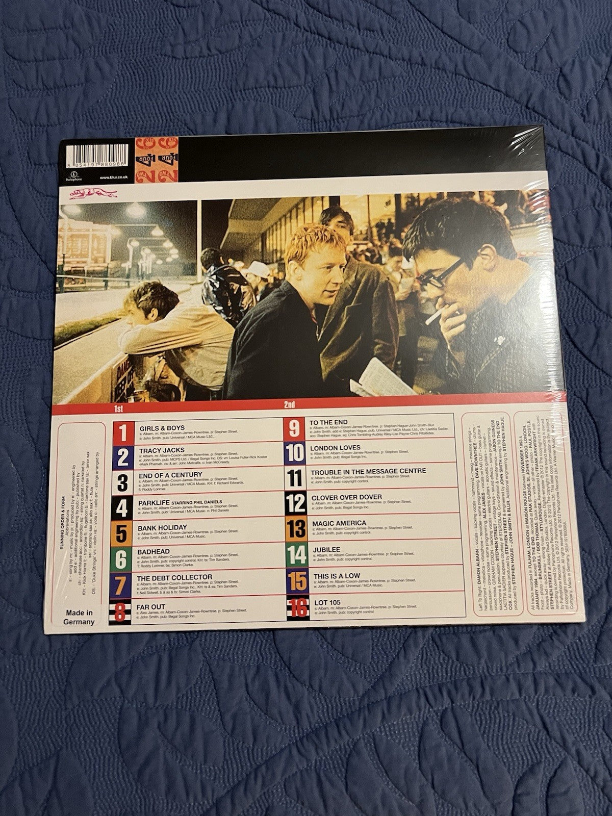 Blur - Parklife (LP, Album, RSD, Ltd, Pic, RE, RM, 30t)