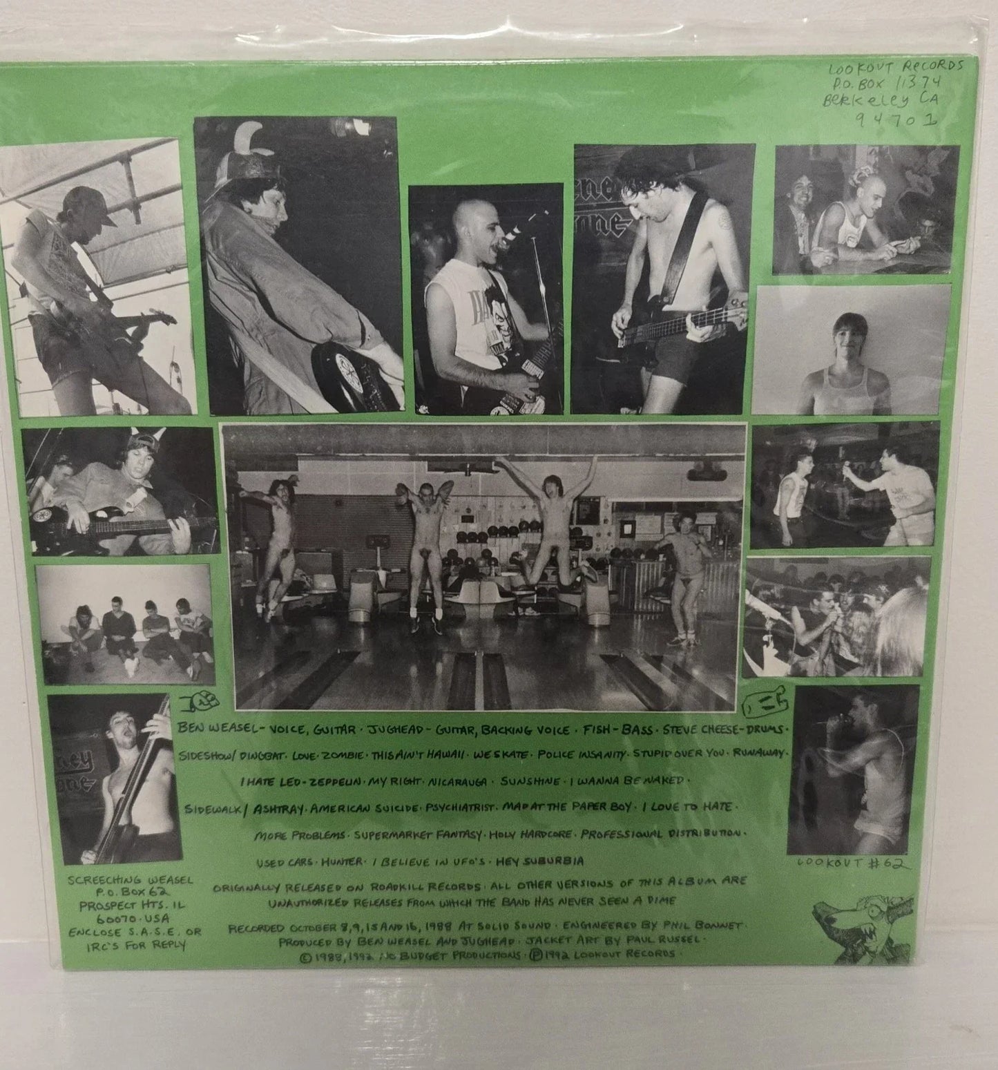 Screeching Weasel - Boogadaboogadaboogada! (LP, Album)