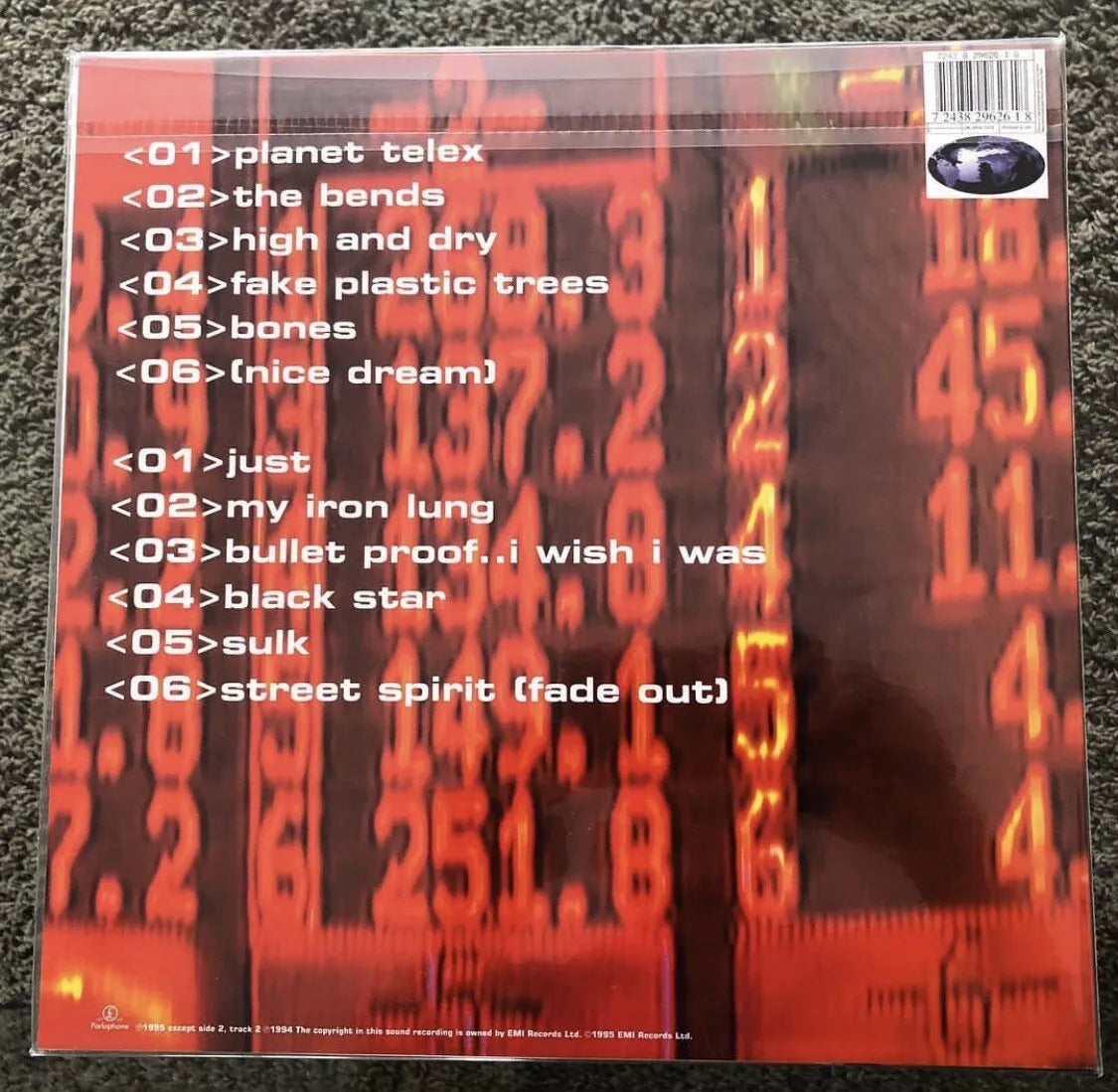 Radiohead - The Bends (LP, Album, 1st)