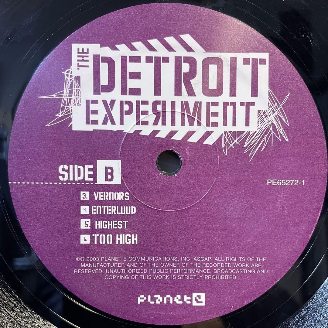 The Detroit Experiment - The Detroit Experiment (2xLP, Album)