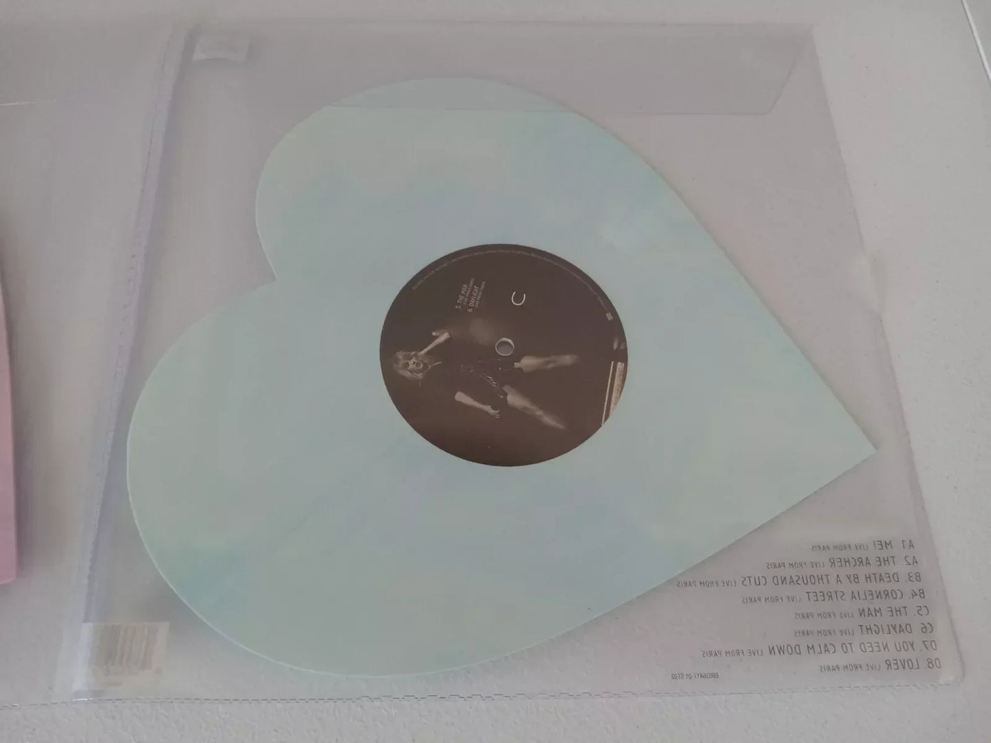 Taylor Swift - Lover (Live From Paris) (8", Shape, Pin + 8", Shape, Bab + Comp, S/Edition)