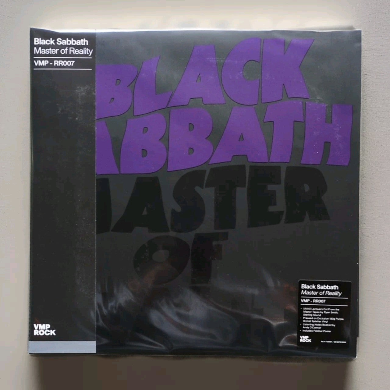 Black Sabbath - Master Of Reality (LP, Album, Club, RE, Pur)