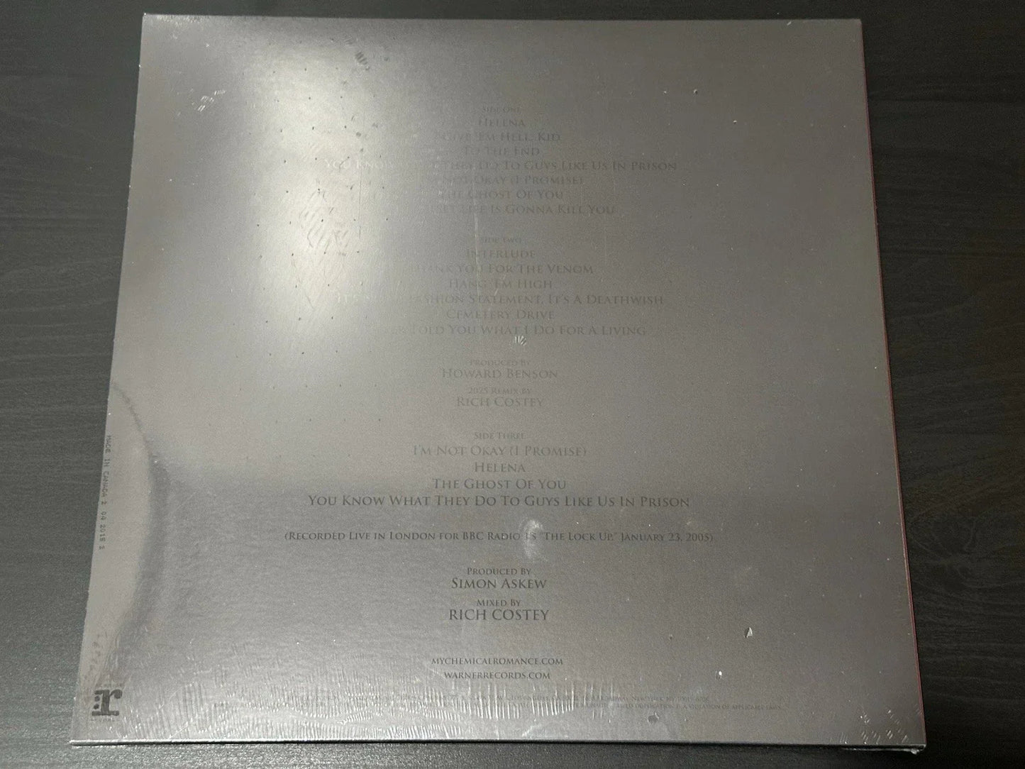 My Chemical Romance - Three Cheers For Sweet Revenge (LP, Album, Pic, RE + LP, S/Sided, Pic + Dlx, Ltd, )