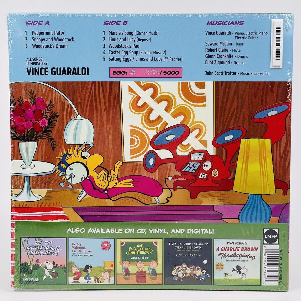 Vince Guaraldi - It's The Easter Beagle, Charlie Brown! (Selections From The Original Soundtrack) (10", Shape, Album, RSD, Bioplastic, Ltd, Num, Col)