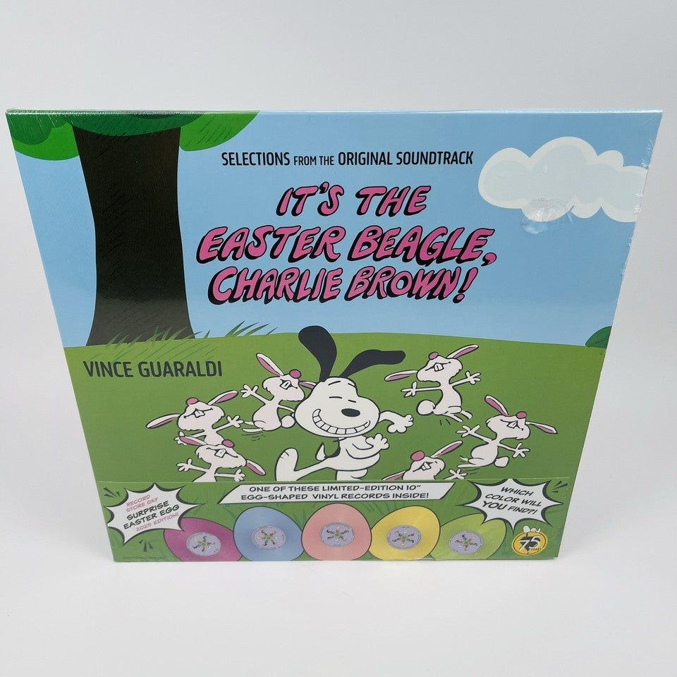 Vince Guaraldi - It's The Easter Beagle, Charlie Brown! (Selections From The Original Soundtrack) (10", Shape, Album, RSD, Bioplastic, Ltd, Num, Col)