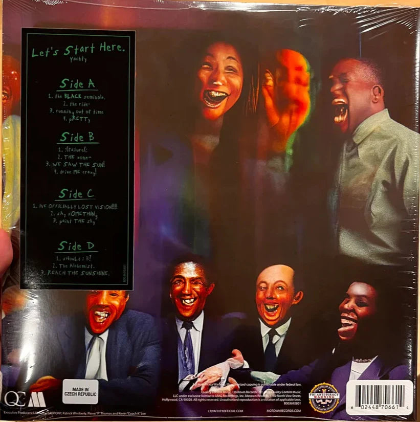 Yachty - Let’s Start Here. (2xLP, Album, Ltd, Ora)