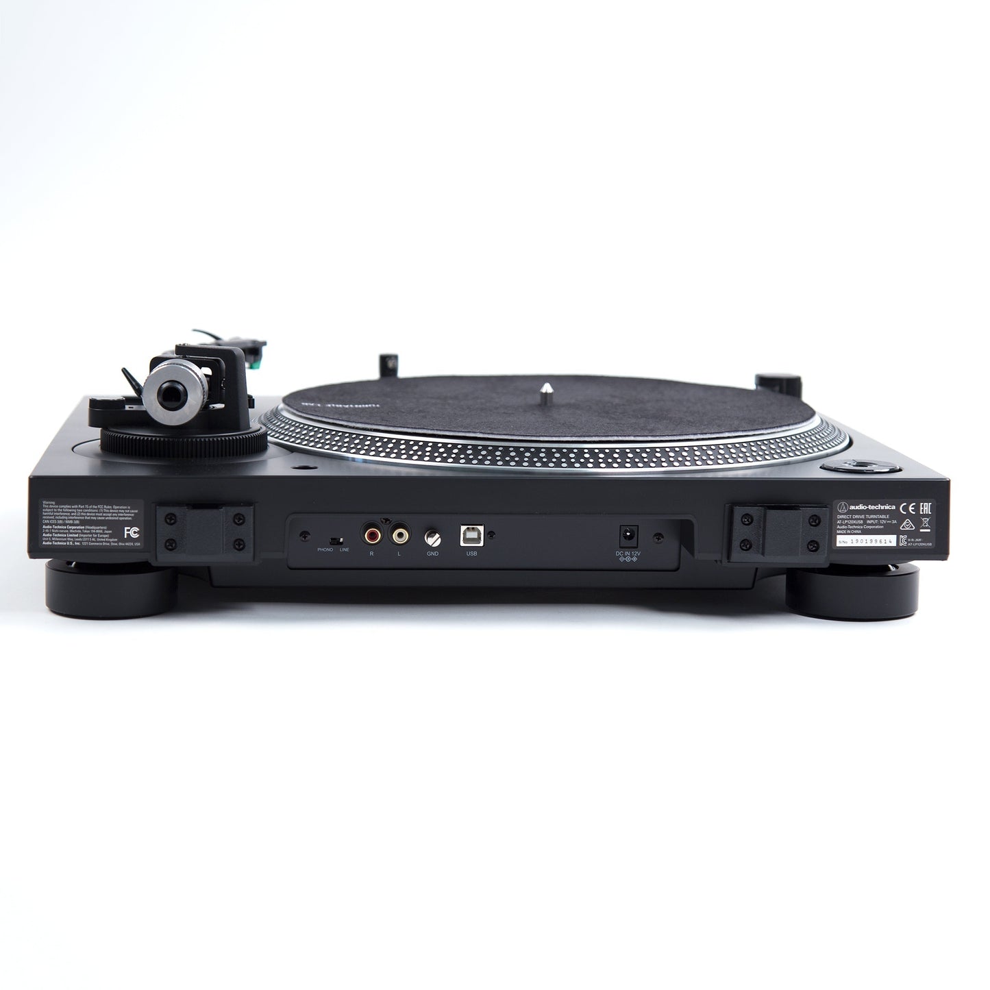 Audio-Technica: AT-LP120XUSB-BK Direct Drive Turntable