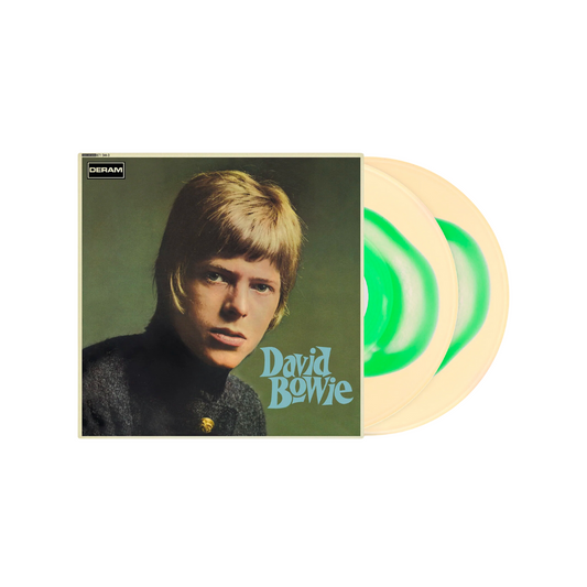 David Bowie - Cream And Green Swirl Vinyl