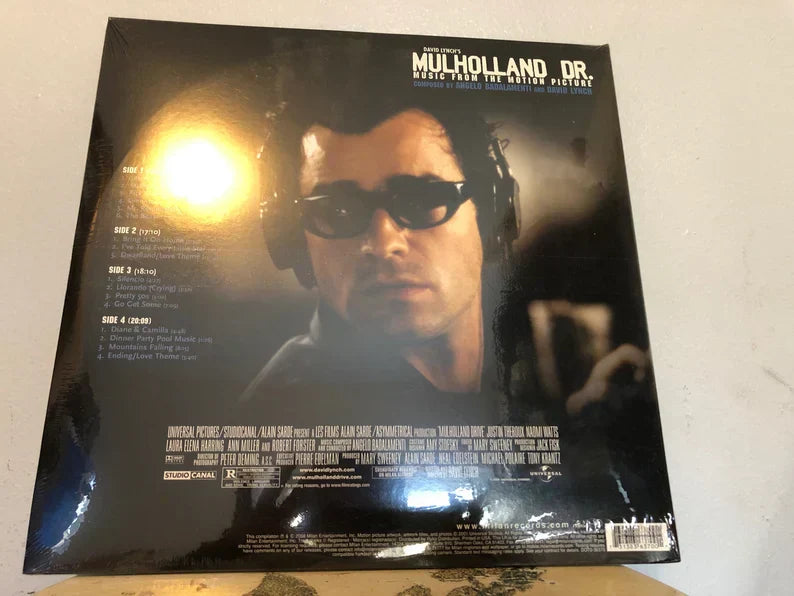 Angelo Badalamenti And David Lynch - David Lynch's Mulholland Dr. (Music From The Motion Picture) (2xLP, Album, Comp, RE)
