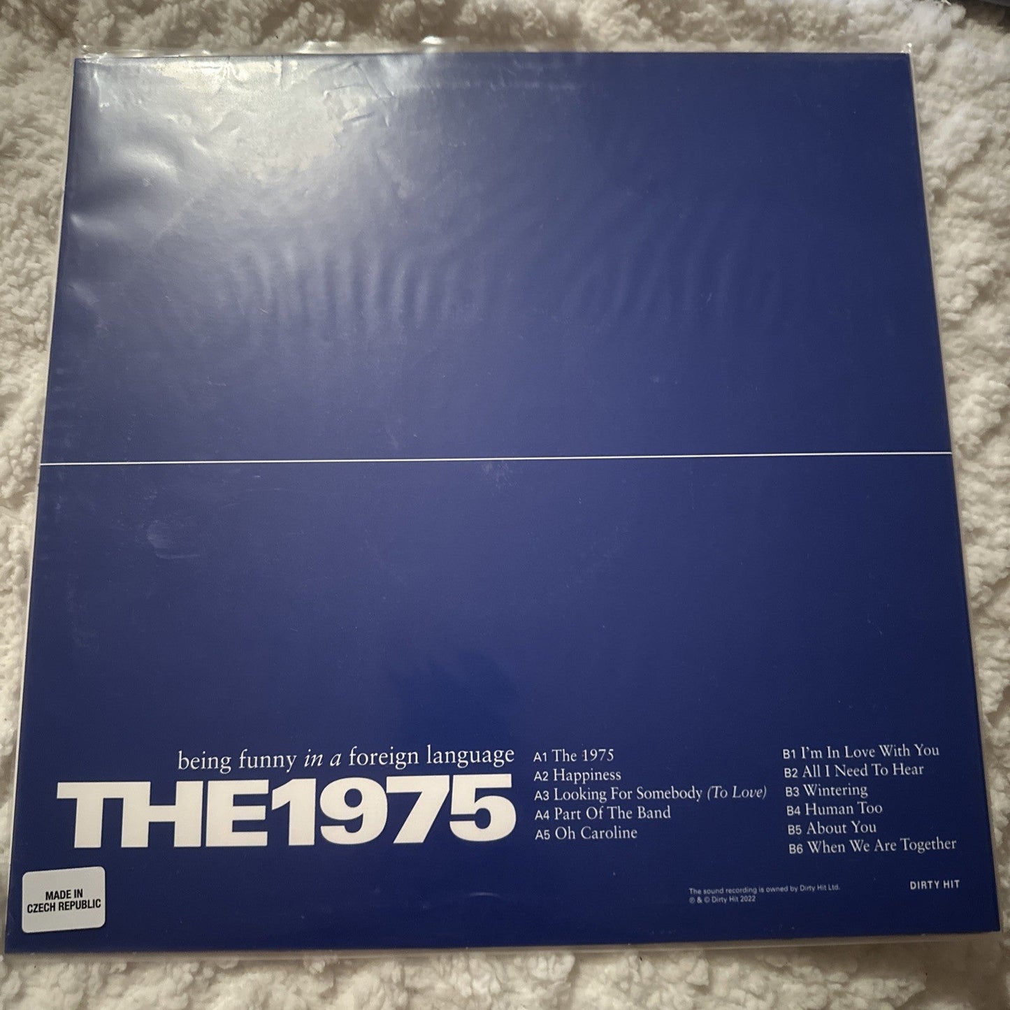 The 1975 - Being Funny In A Foreign Language (LP, Album, Ltd, Blu)