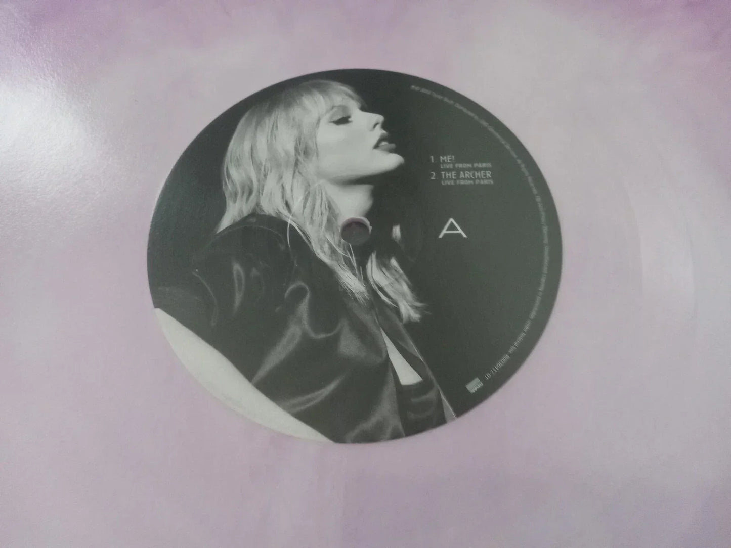 Taylor Swift - Lover (Live From Paris) (8", Shape, Pin + 8", Shape, Bab + Comp, S/Edition)