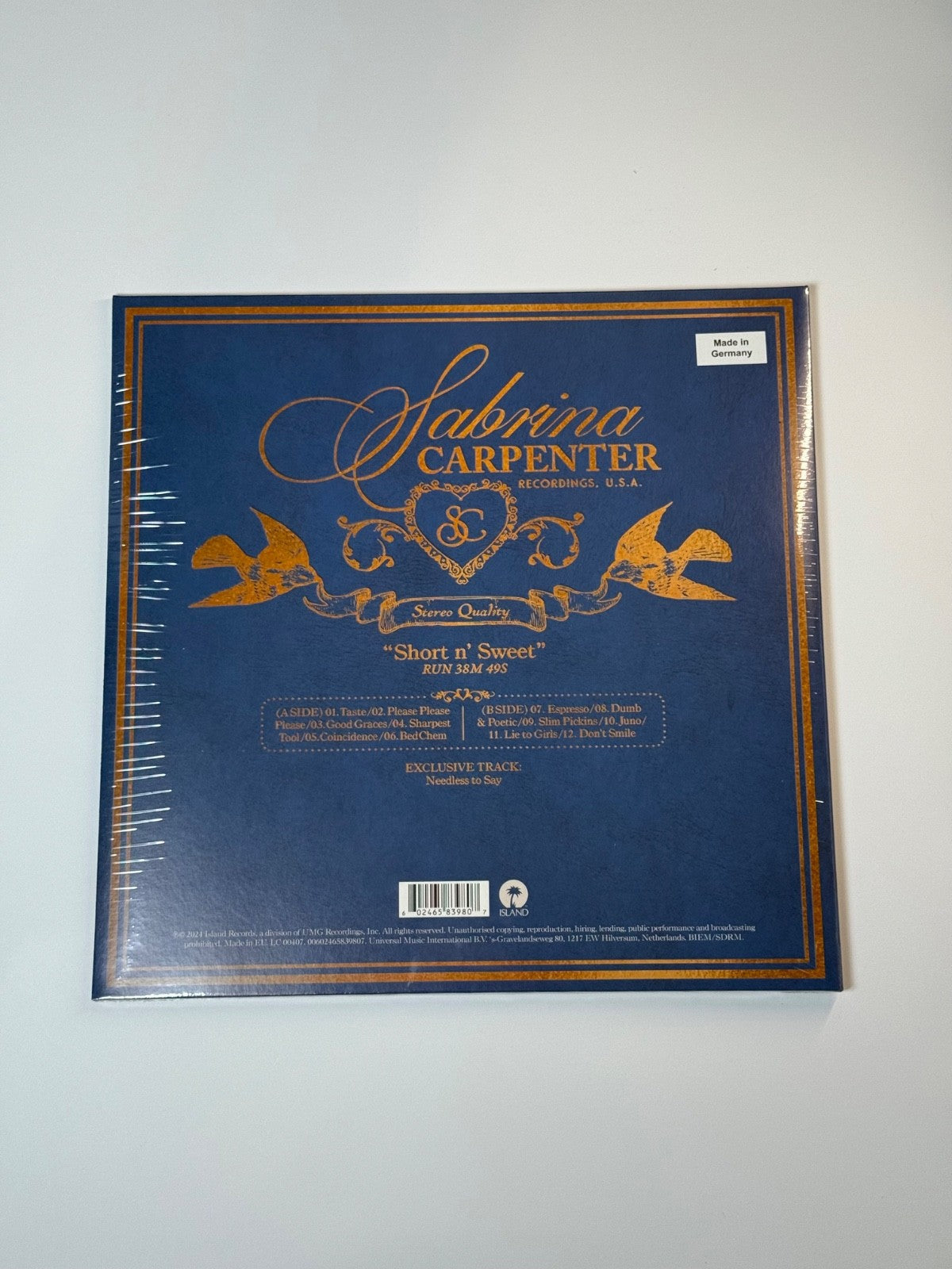 Sabrina Carpenter - Short N' Sweet (LP, Album, Ltd, Cle)