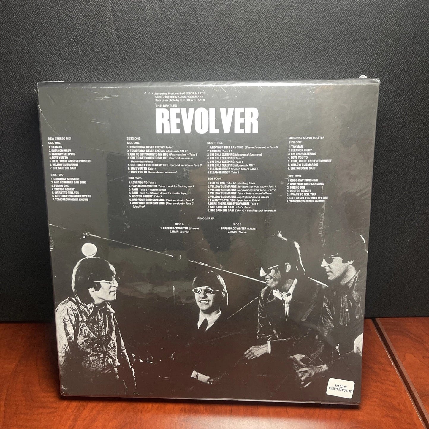 The Beatles - Revolver (LP, Album, Mono, Wit)