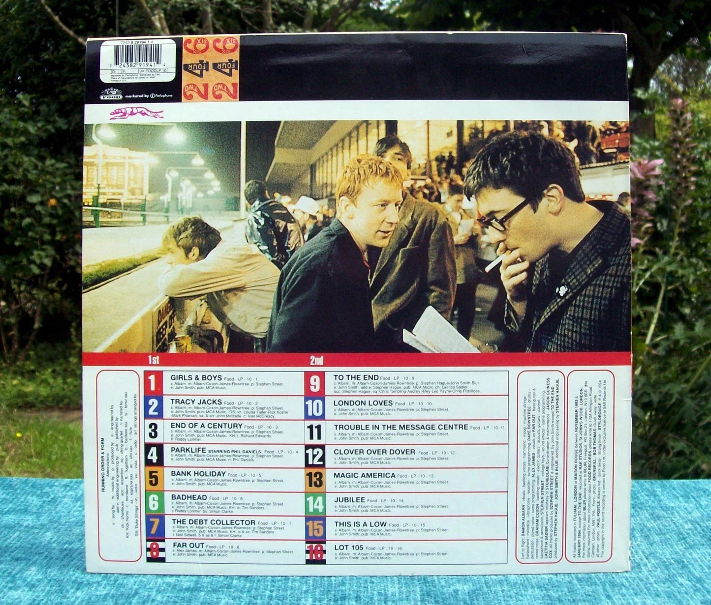 Blur - Parklife (2xLP, Album, Ltd, RE, RM, RP, Yel)