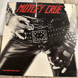 Mötley Crüe - Too Fast For Love (LP, Album, RP, 3rd)