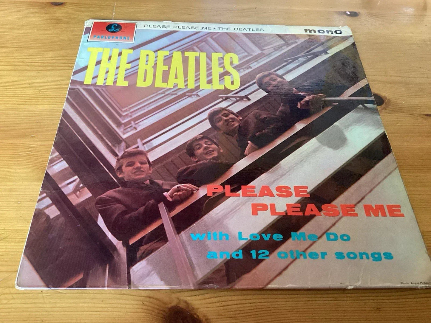 The Beatles - Please Please Me (LP, Album, Mono, RE, RM, 180)