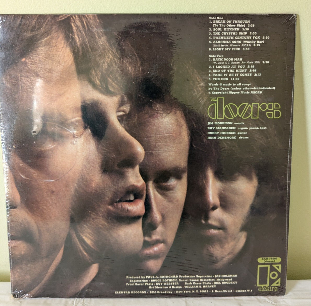 The Doors - The Doors (LP, Album, Mono)