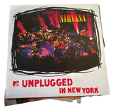 Nirvana - MTV Unplugged In New York (LP, Album, Whi)
