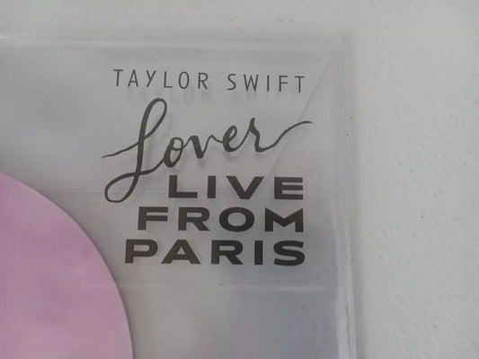 Taylor Swift - Lover (Live From Paris) (8", Shape, Pin + 8", Shape, Bab + Comp, S/Edition)