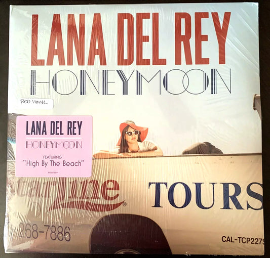 Lana Del Rey - Honeymoon (2xLP, Album, Red)