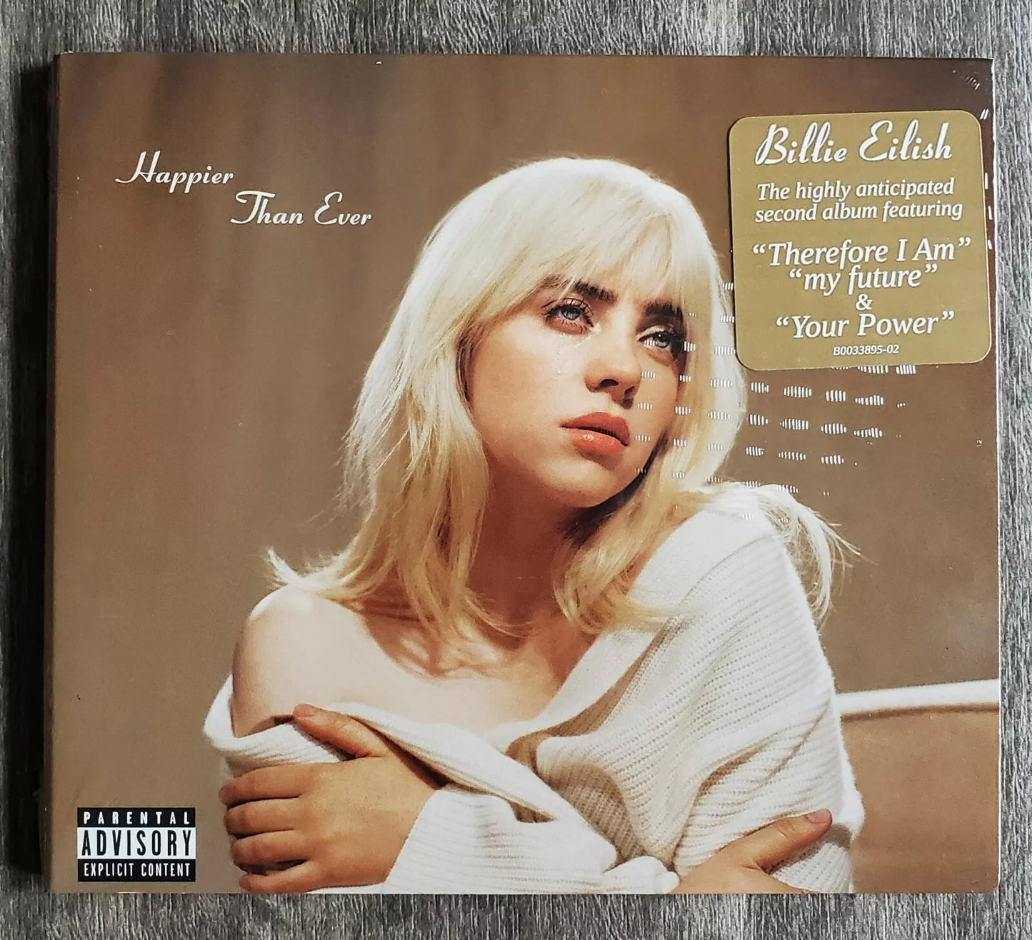 Billie Eilish - Happier Than Ever (CD, Album, Sig)