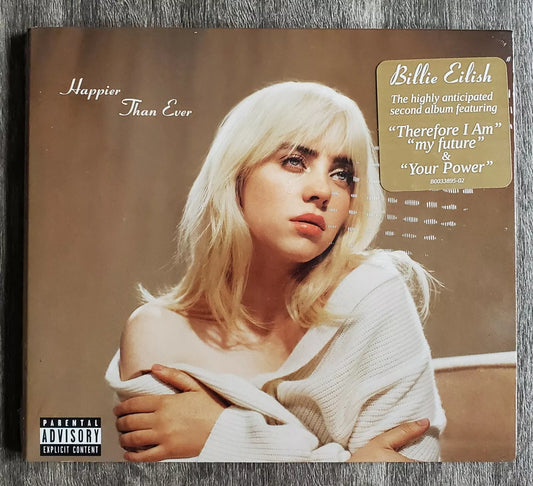 Billie Eilish - Happier Than Ever (CD, Album, Sig)