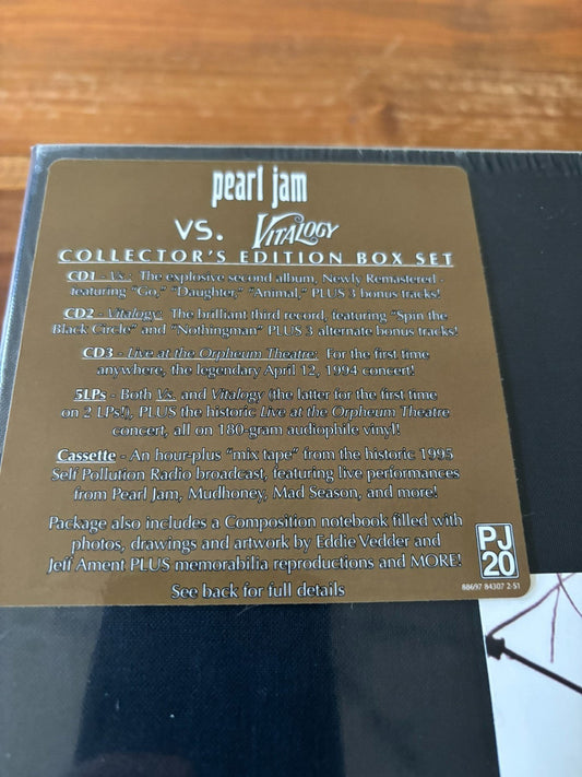 Pearl Jam - Vs. / Vitalogy (LP, Album, RE, RM + 2xLP, Album, RE, RM + 2xLP, Al)