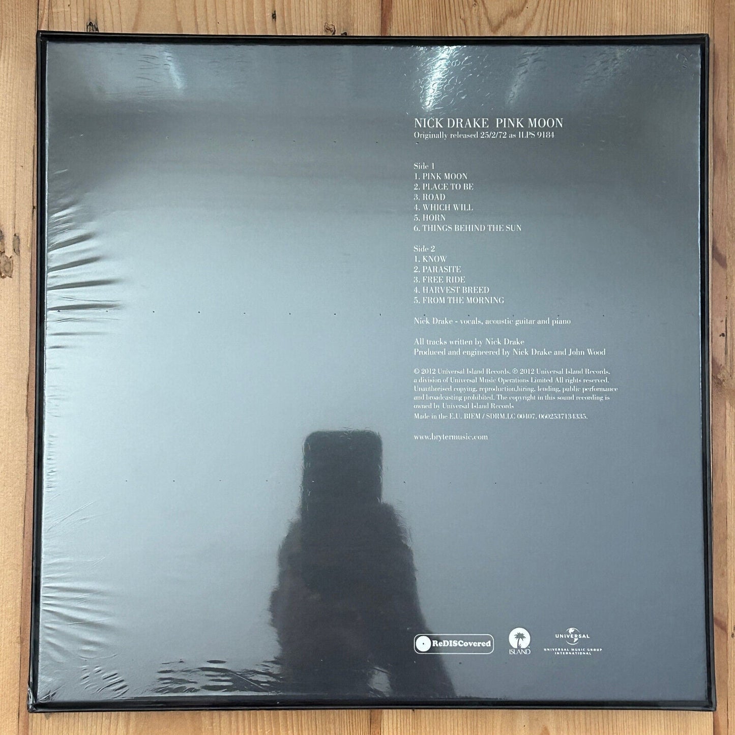 Nick Drake - Pink Moon (LP, Album, RE)