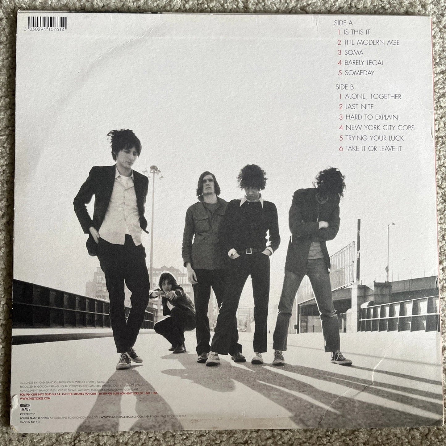 The Strokes - Is This It (LP, Album, Ltd, RE, Whi)