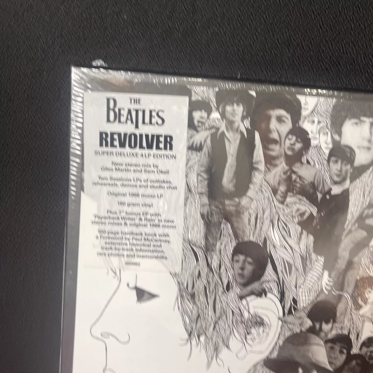 The Beatles - Revolver (LP, Album, Mono, Wit)