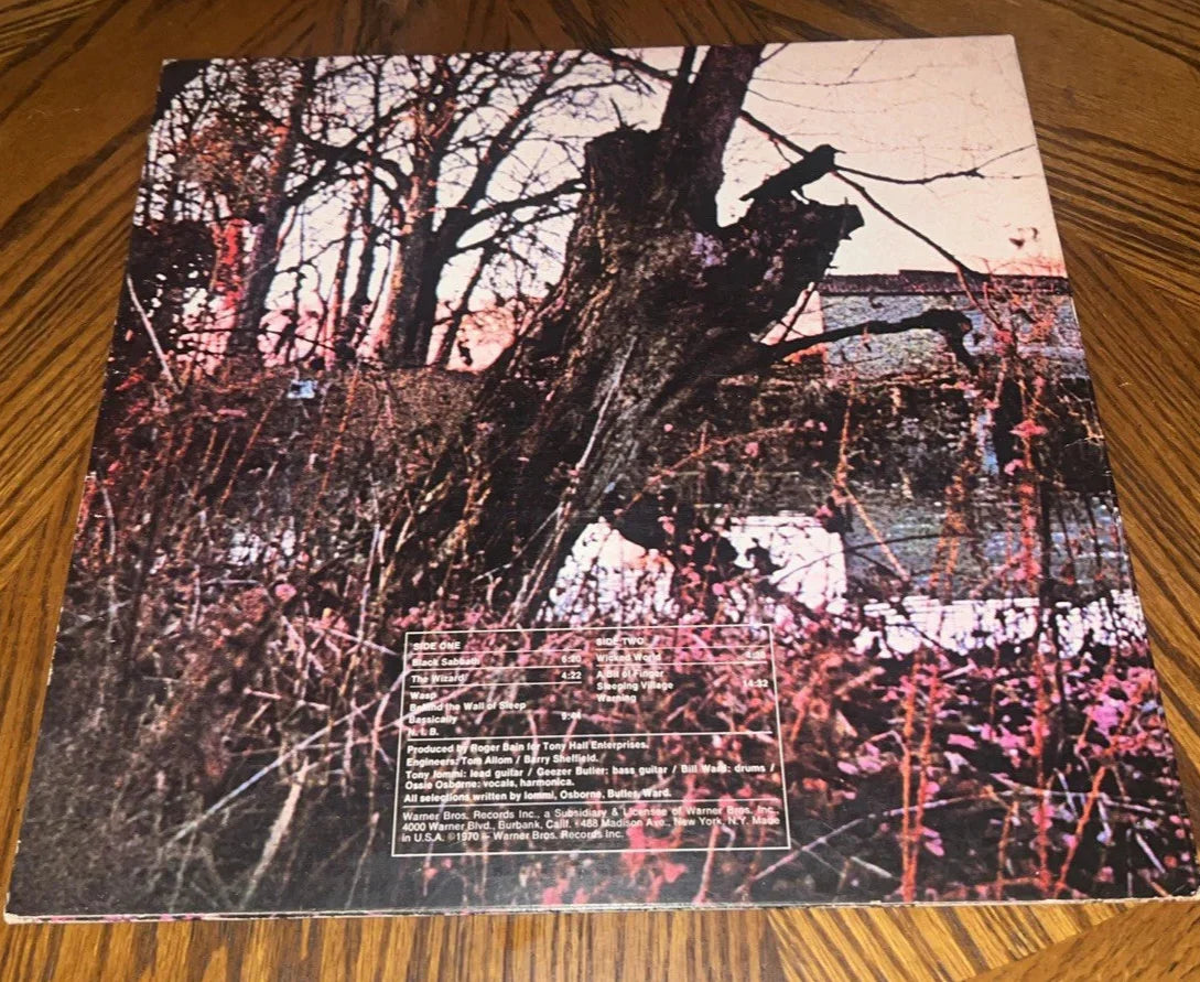 Black Sabbath - Black Sabbath (LP, Album, Ltd, Num, RE, 180)