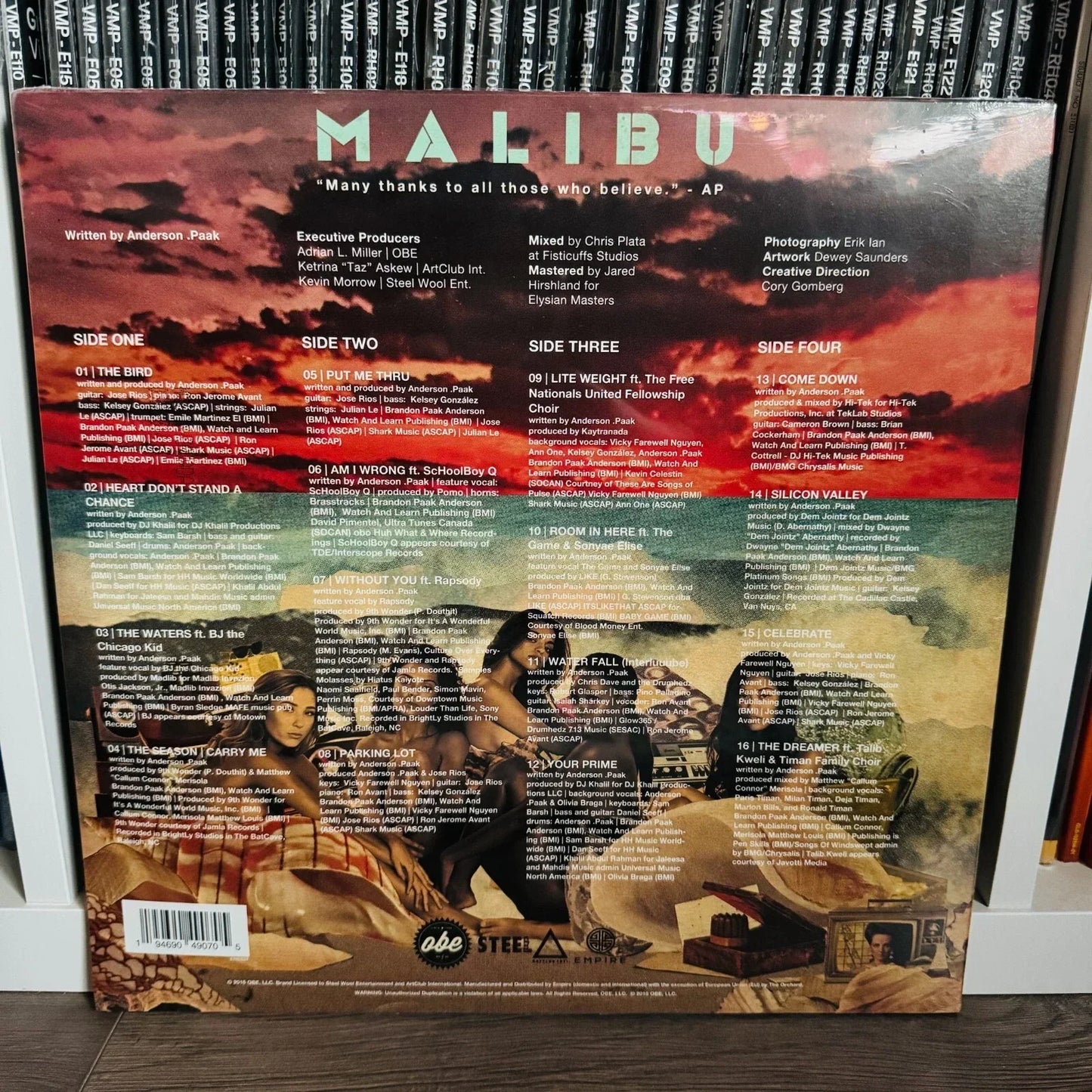 Anderson .Paak - Malibu (2xLP, Album, Ltd, RP, Pin)