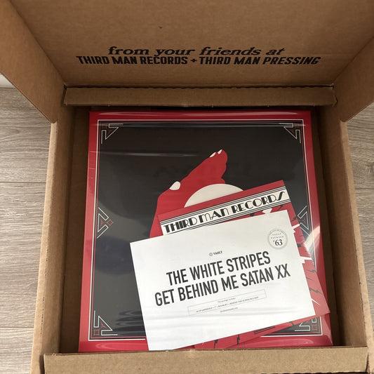 The White Stripes - Get Behind Me Satan XX (LP, Red + LP, Whi + 7", Single + Blu-ray + Ltd)