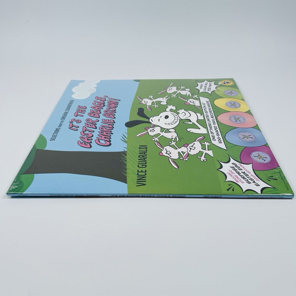 Vince Guaraldi - It's The Easter Beagle, Charlie Brown! (Selections From The Original Soundtrack) (10", Shape, Album, RSD, Bioplastic, Ltd, Num, Col)